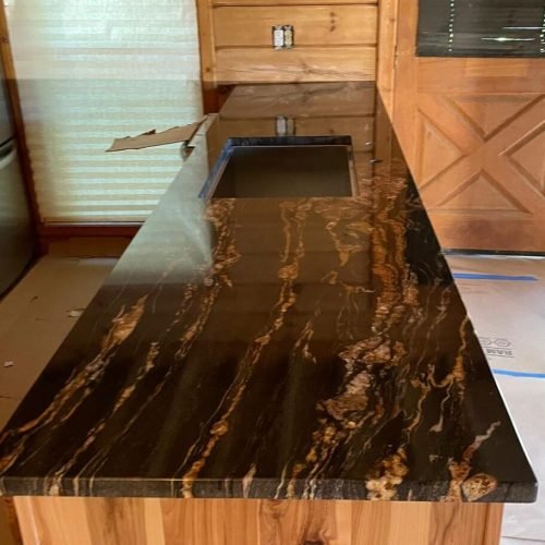 Happy clients in Cobb County, GA, praising top-rated countertop installers for exceptional service.