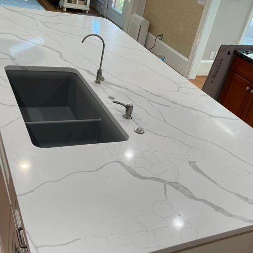 Essential Granite showroom located at 298 Gateway Dr, Canton, GA, serving the Powder Springs area.